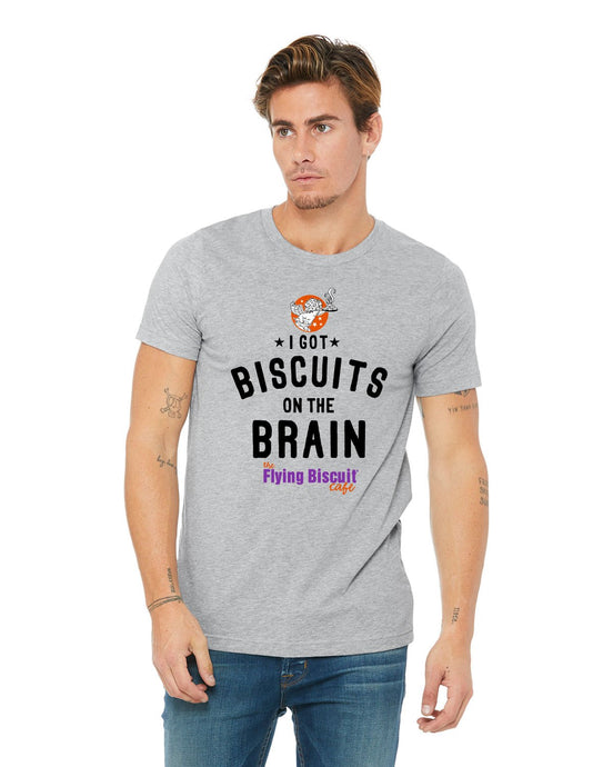 Biscuits on the Brain tee